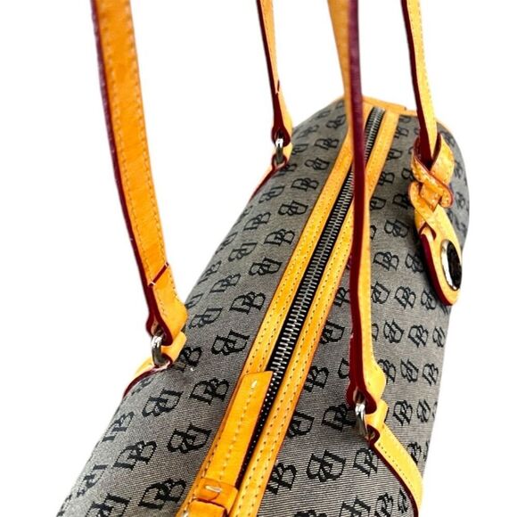 Vintage Dooney & Bourke Signature DB Shoulder Bag - Picture 9 of 10